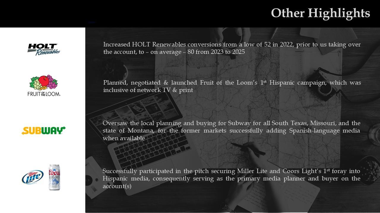 Other Brand Highlights